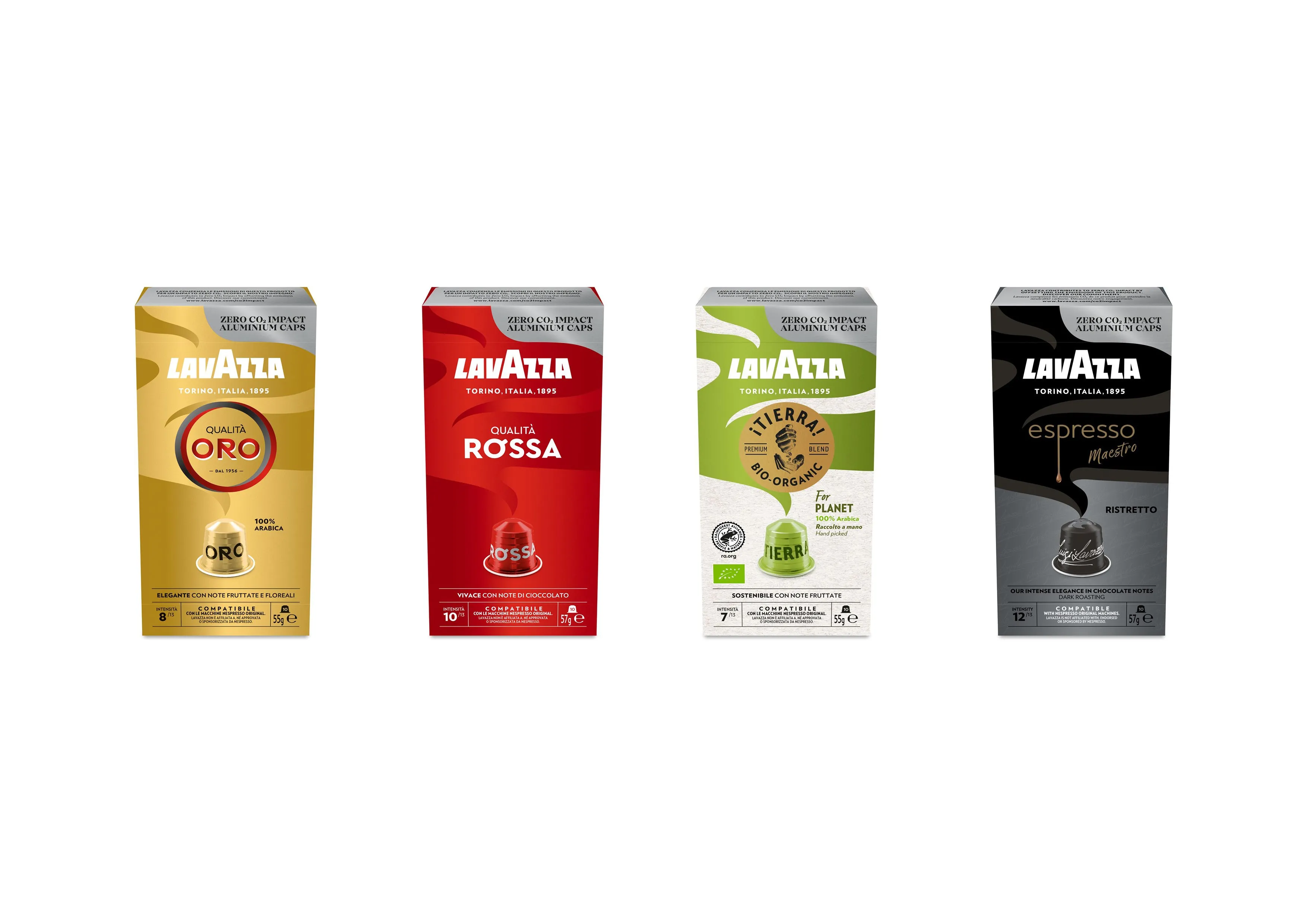 Nespresso Compatible Lavazza PREMIUM BUNDLE - 40 Coffee Capsules