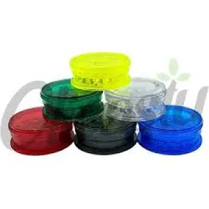 NEW 60mm Genuine No.1 Grinder Magnetic 3 Part Plastic Tobacco Shark Teeth Storage! Black