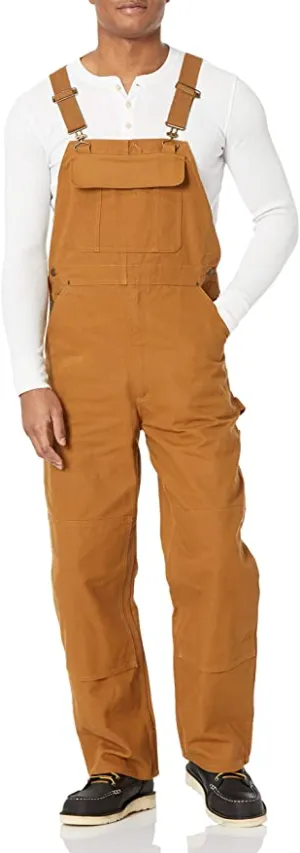 New Amazon Essentials Men's Standard Duck Bib Unlined Overall, Sz 35W X 32L