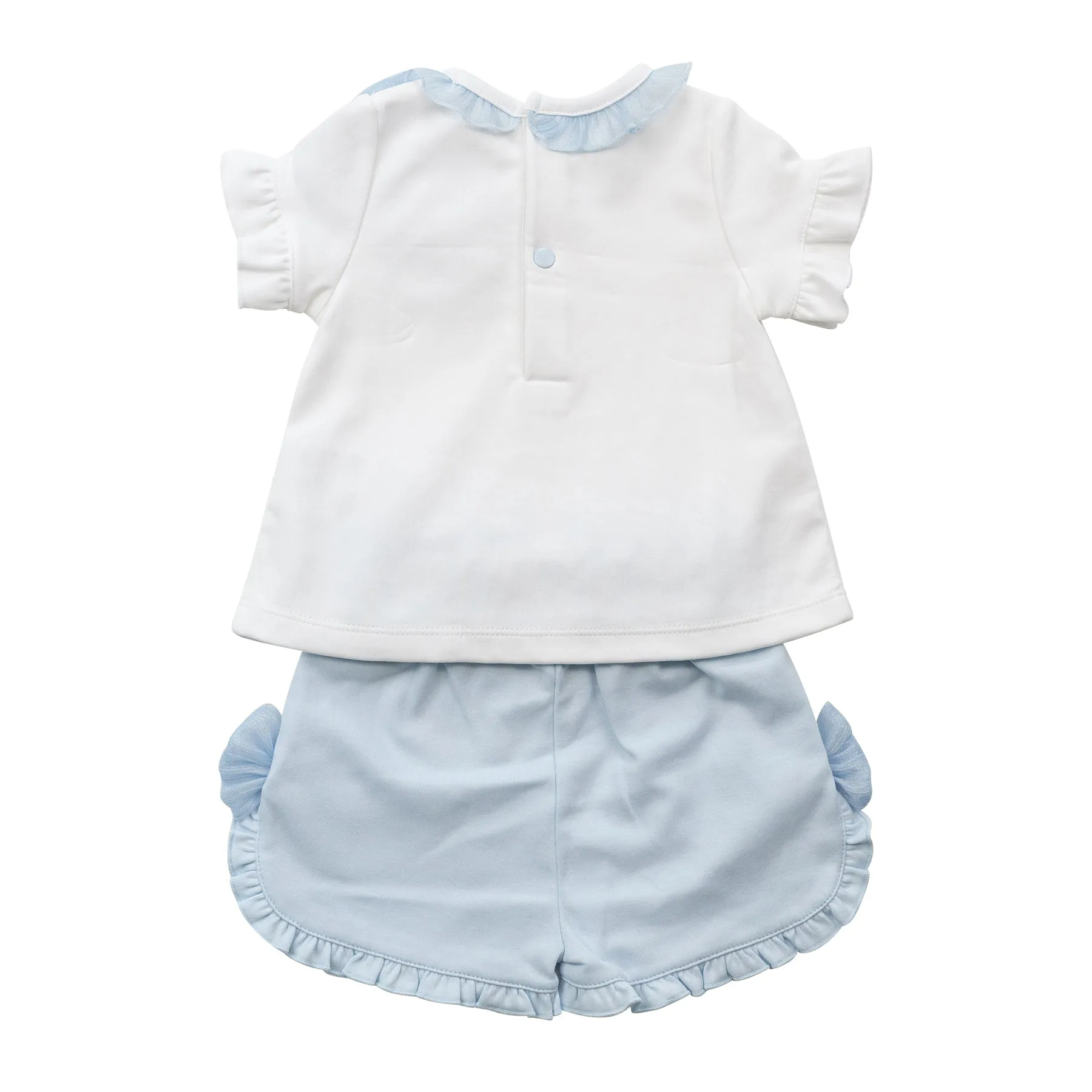 NEW SS25 Mintini Shorts Set white/Blue MB6498