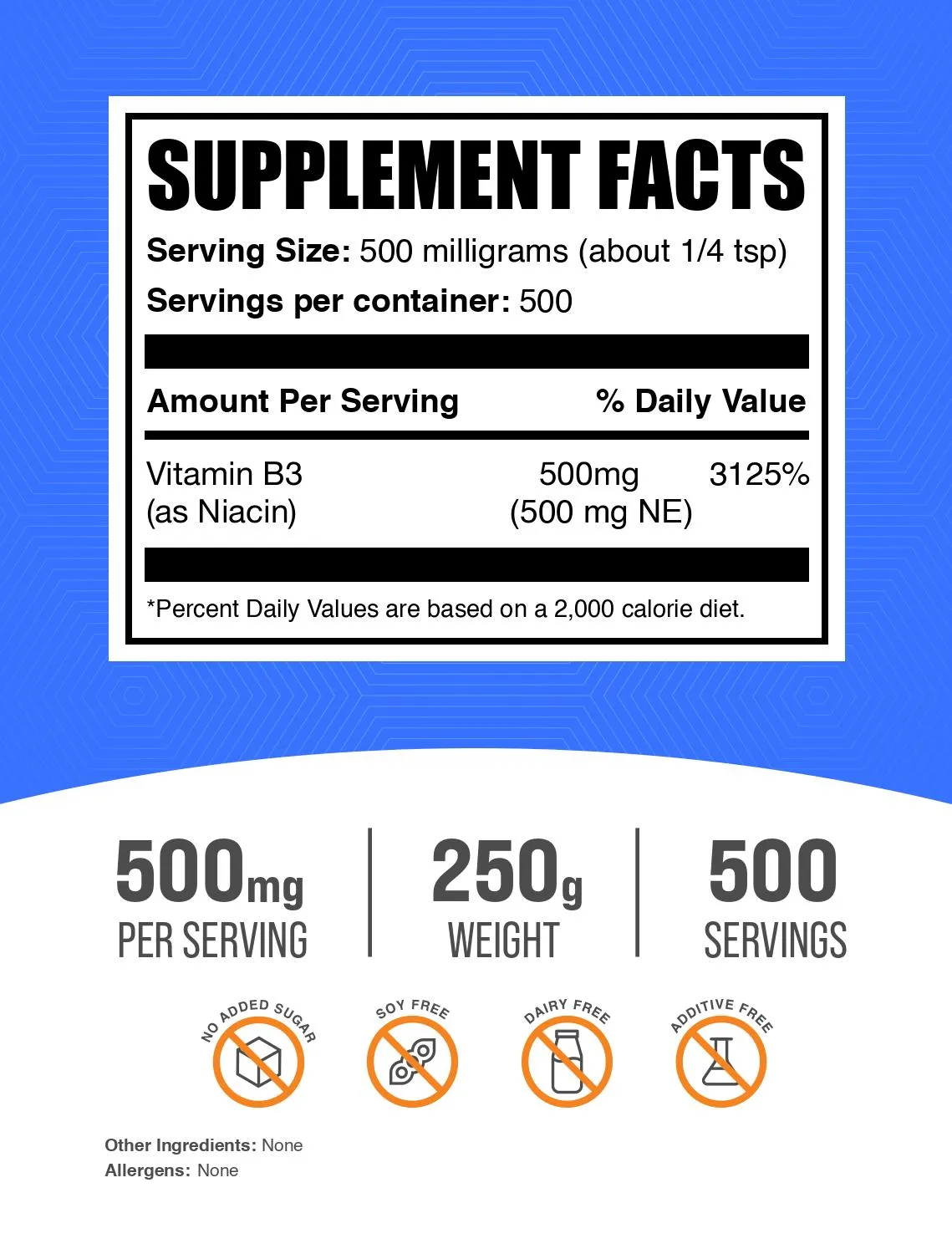 Niacin (Vitamin B3) Powder