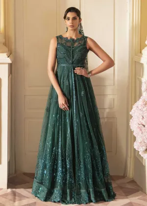NRH-47 - Emarald - Unstitched - Nureh The Royal Palace Collection 2023