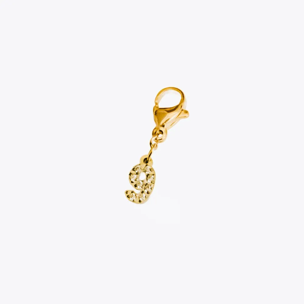 Number Charms | 10 Styles