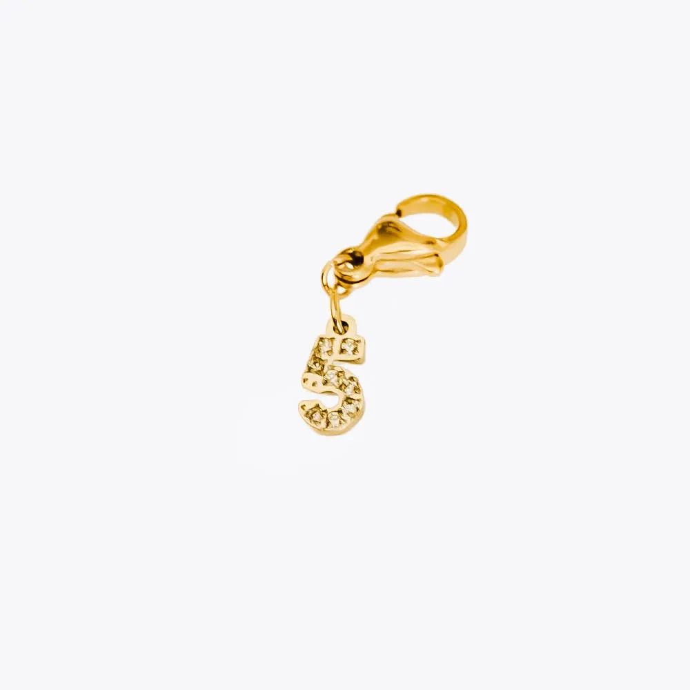 Number Charms | 10 Styles