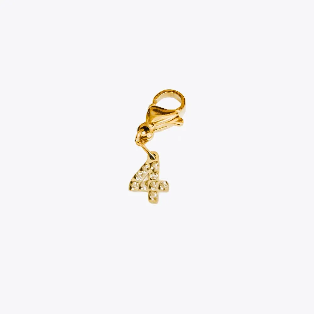 Number Charms | 10 Styles
