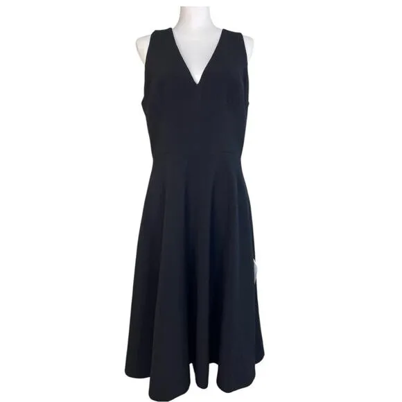 NWT Dress the Population Catalina Dress in Black Fit &amp; Flare Size XL