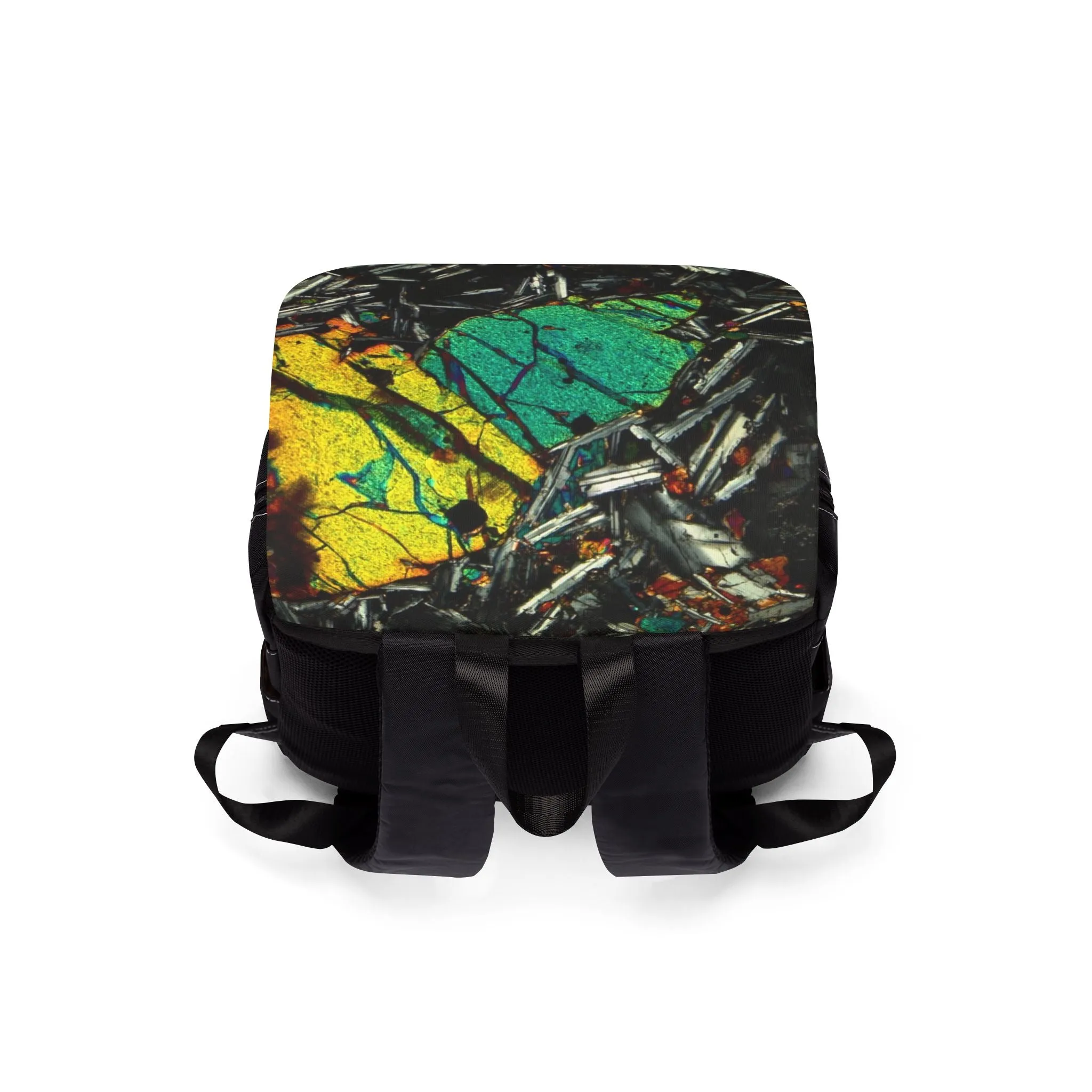 Olivine in Basalt Unisex Casual Shoulder Backpack