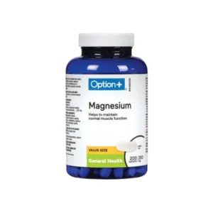 Option  Magnesium 250mg 200 Caplets