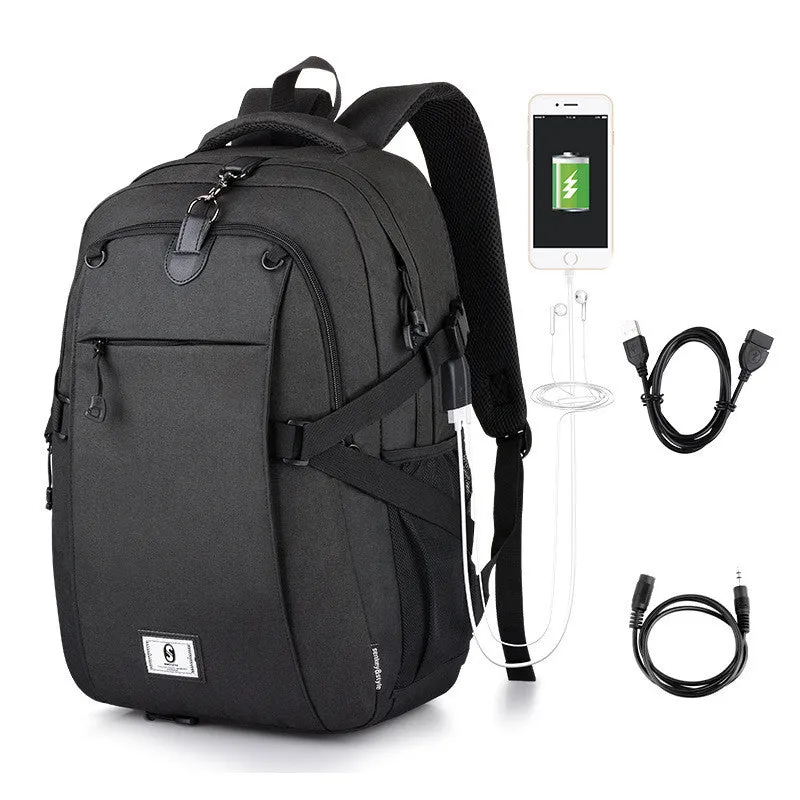 Oxford Cloth Student Men's School Bag