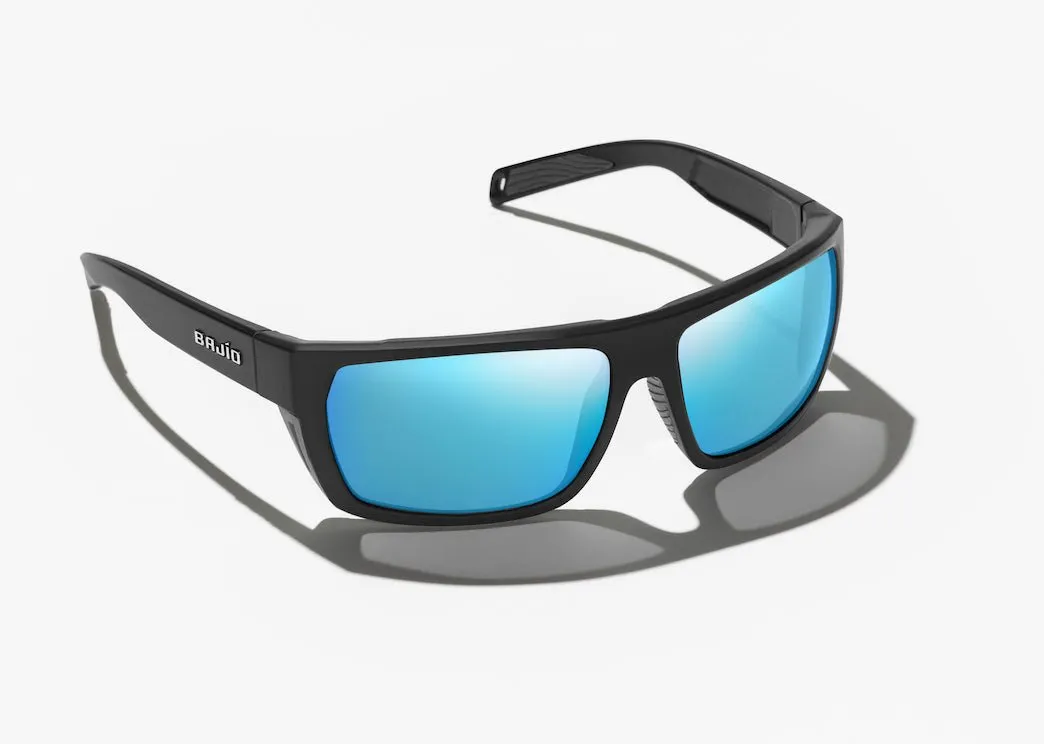 Palometa Black Matte Blue Mirror Glass