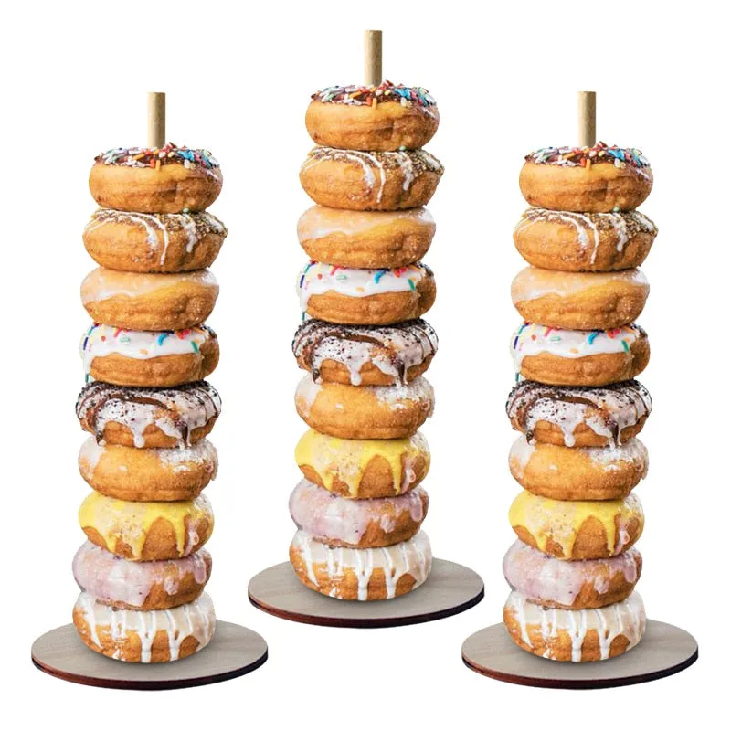 party Decoration Donuts Holds Stand Dessert Doughnut Table Holder