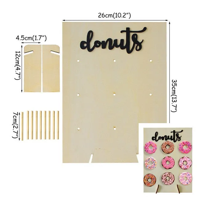 party Decoration Donuts Holds Stand Dessert Doughnut Table Holder