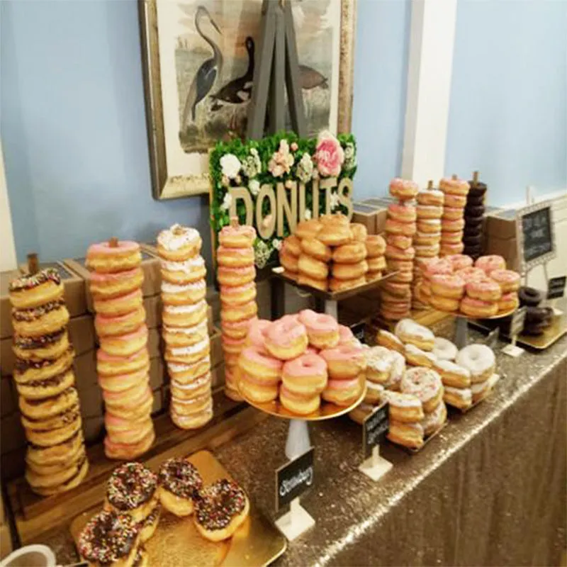 party Decoration Donuts Holds Stand Dessert Doughnut Table Holder