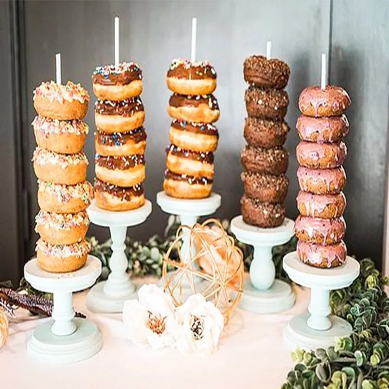 party Decoration Donuts Holds Stand Dessert Doughnut Table Holder
