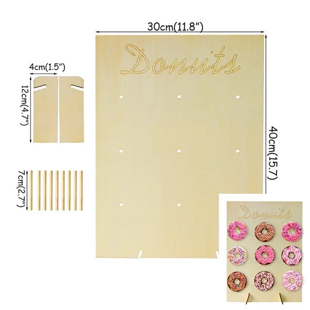 party Decoration Donuts Holds Stand Dessert Doughnut Table Holder