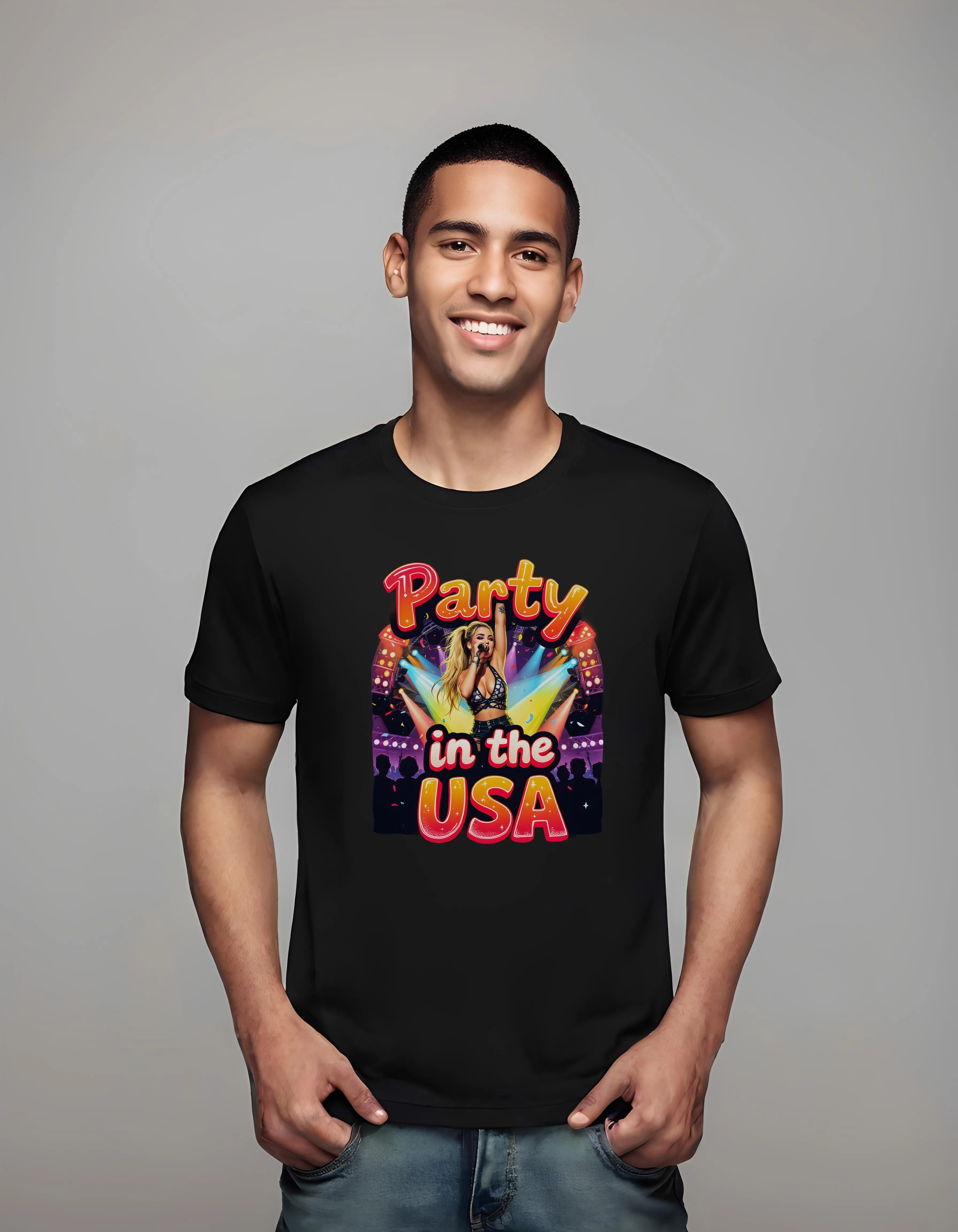 Party in the USA Poster | Classic T-Shirt (Unisex)