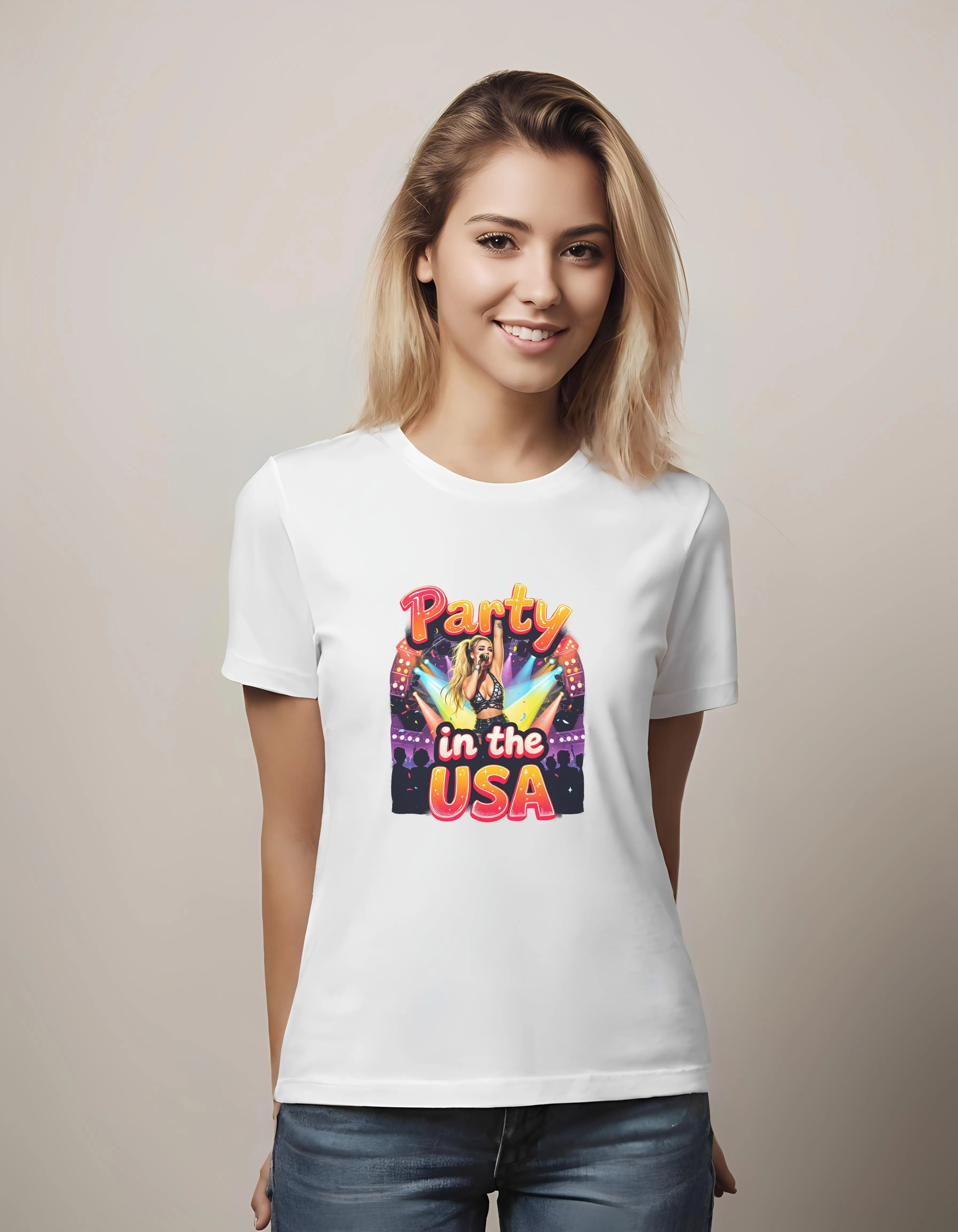 Party in the USA Poster | Classic T-Shirt (Unisex)