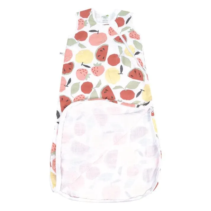Perlimpinpin Cotton Muslin Sleep Bag 0.7 Tog - Fruits