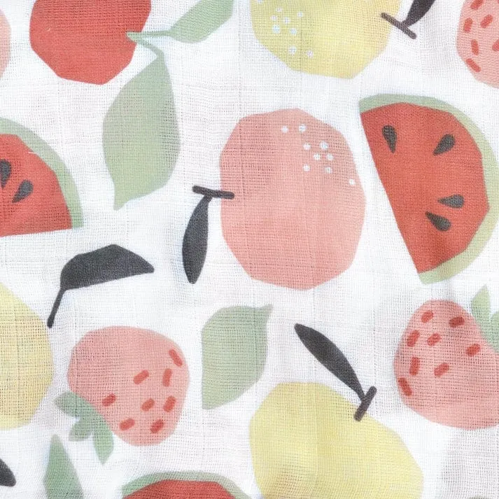 Perlimpinpin Cotton Muslin Sleep Bag 0.7 Tog - Fruits