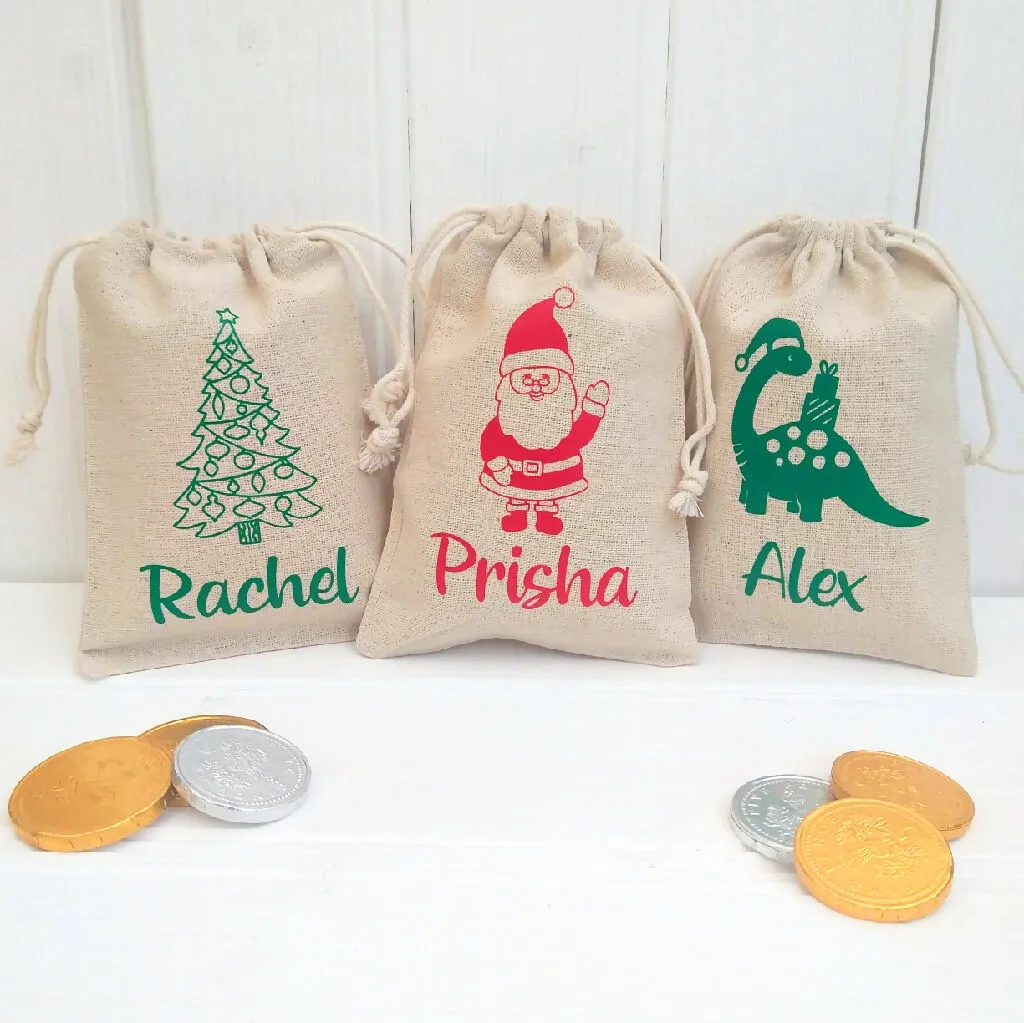Personalised Christmas Gift Bags