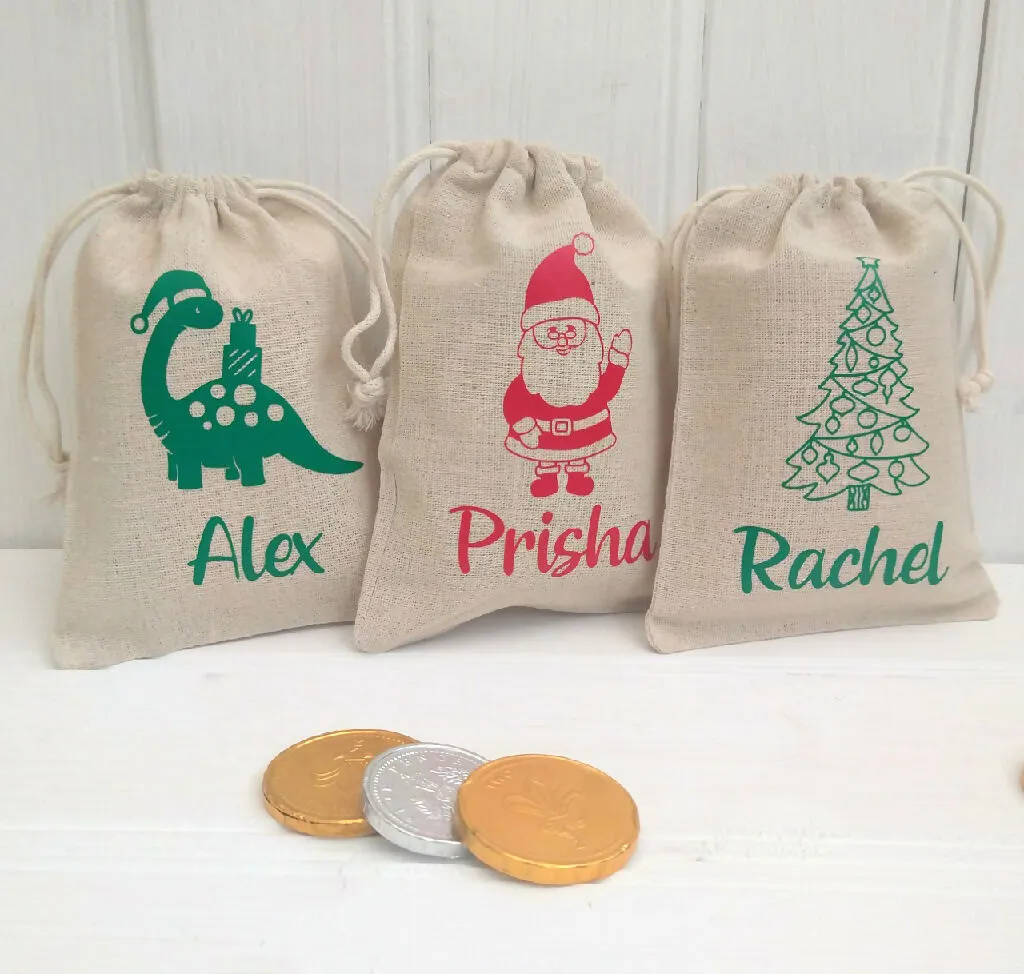 Personalised Christmas Gift Bags