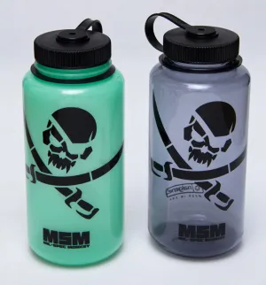 Pirate Skull Nalgene 32oz Wide Bottle