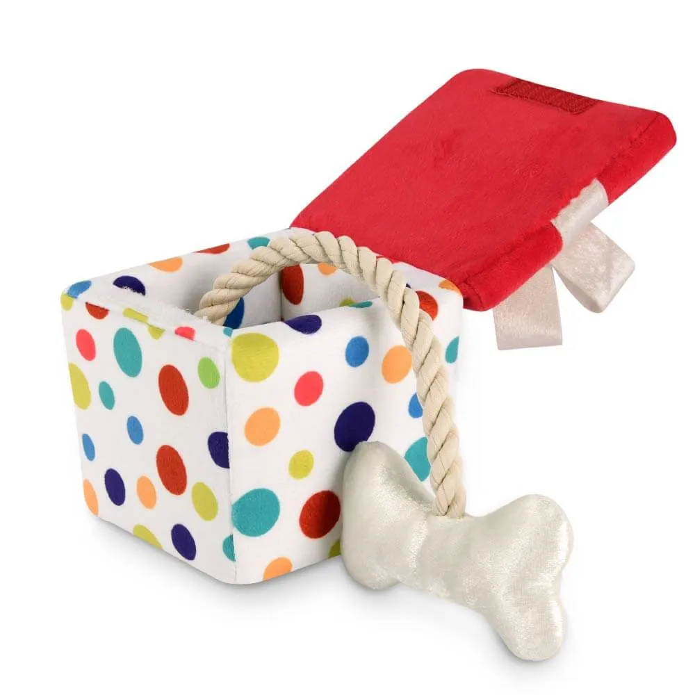 PLAY Party Time Pawfect Present Plush Toy