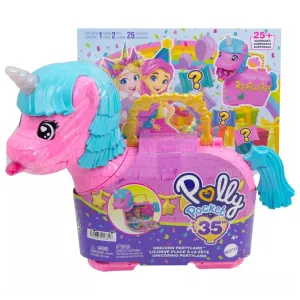 Polly Pocket Unicorn Partyland Playset