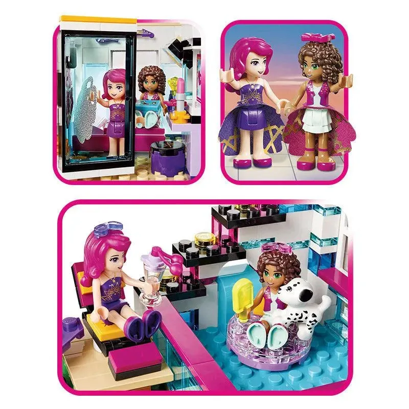 Pop Star Livi's House Building Block: A Stylish and Educational Toy for Kids