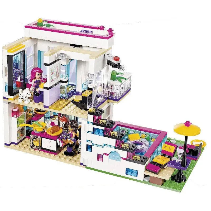 Pop Star Livi's House Building Block: A Stylish and Educational Toy for Kids