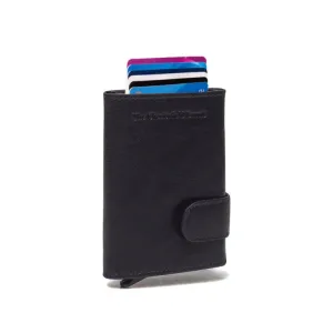 Porte-cartes en cuir - The Chesterfield Brand Mannheim marine