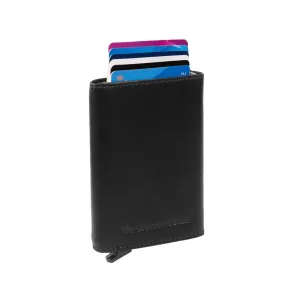 Porte-cartes en cuir - The Chesterfield Brand Palma noir