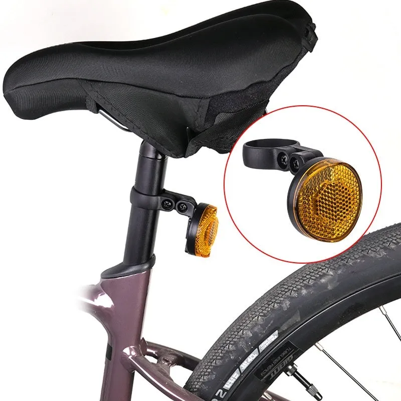 Positioning Anti-theft Taillight Bracket Bicycle Seat Post Reflective Taillight