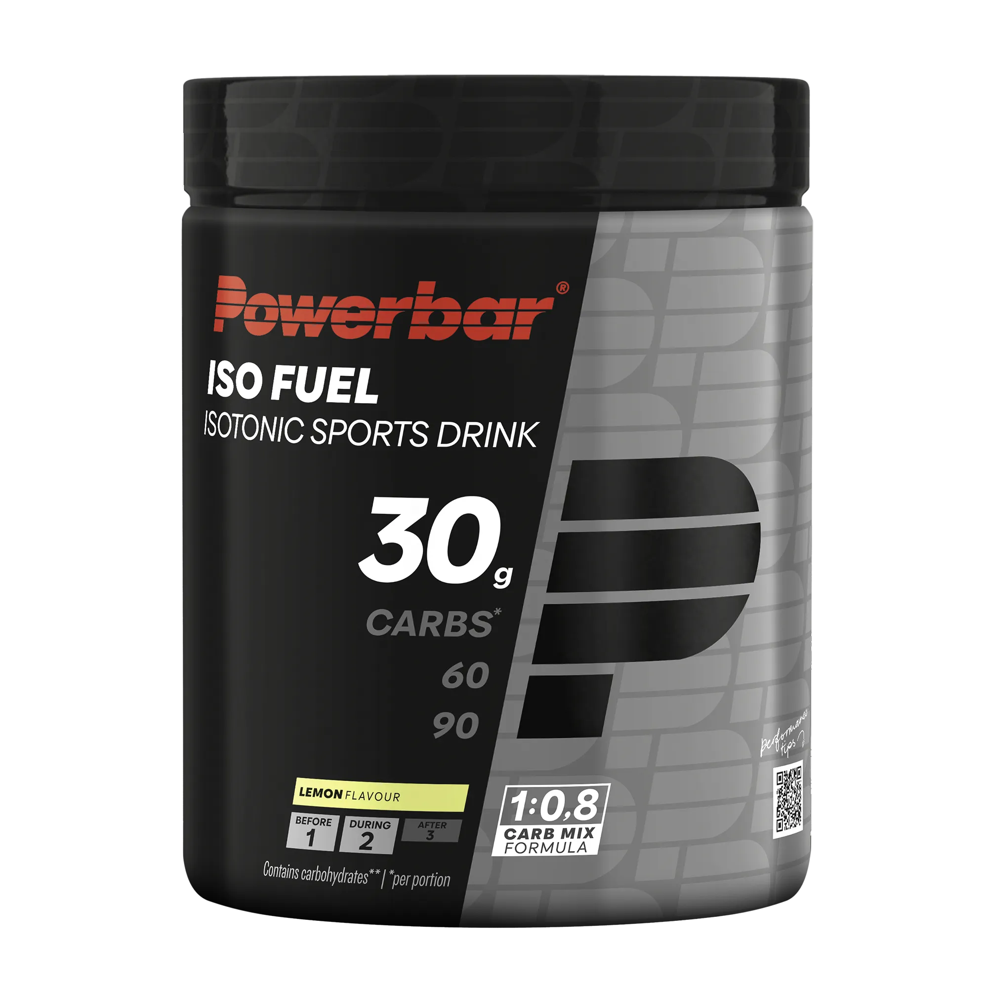 Powerbar Fuel Isotonic Sports Drink 30 Lemon Powder 608g