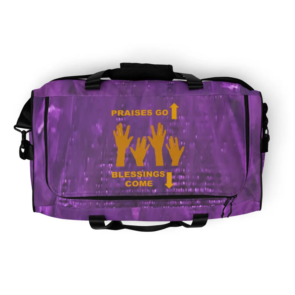 Praises Go Up Duffle bag