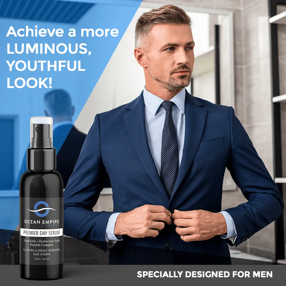 Premier Face & Eye Serum For Men