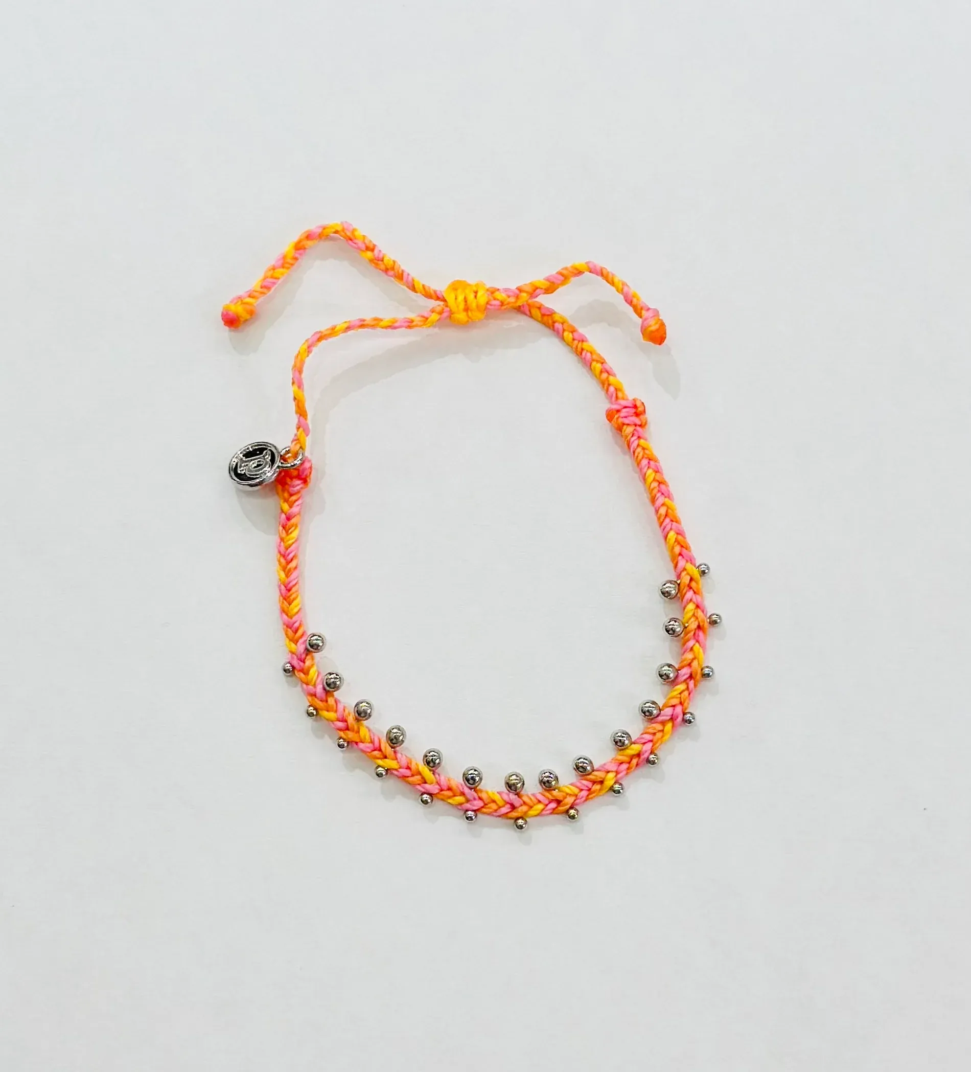 Pura Vida Laguna Mixed Mini Braid Bracelet ~ Silver