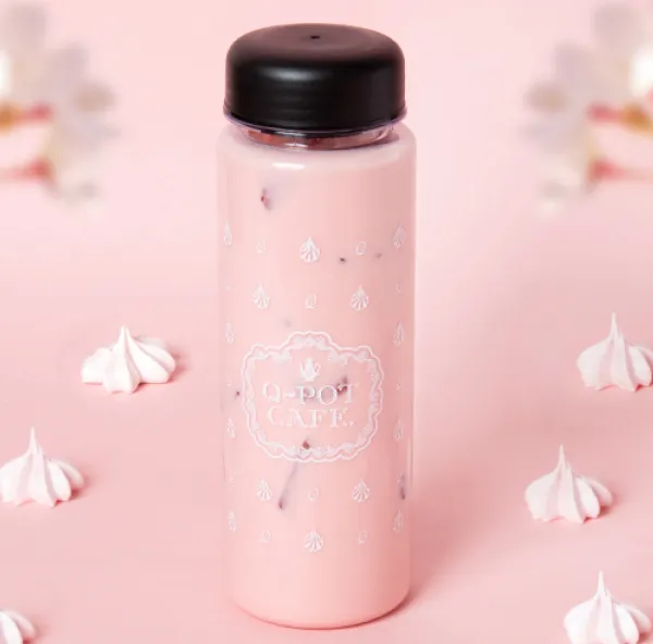 Q-pot CAFE. My Drink Bottle (Whipped Cream)【Japan Jewelry】