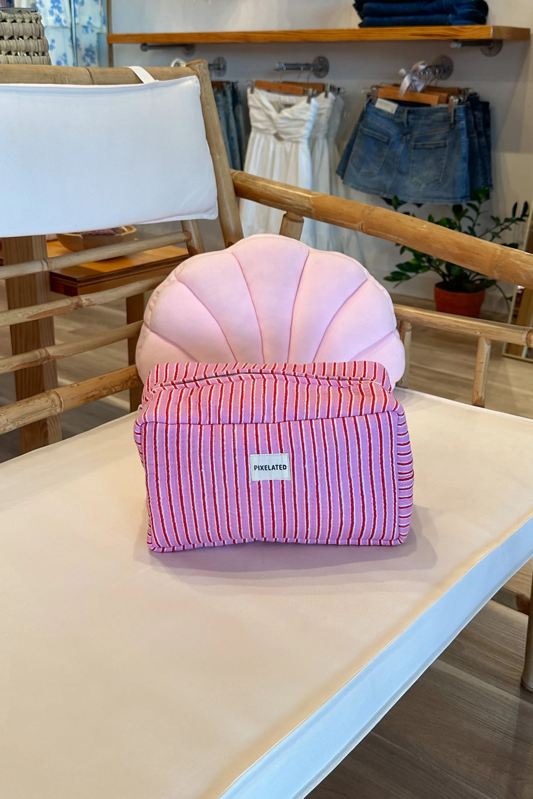Quilted Makeup Bag by Pixelated