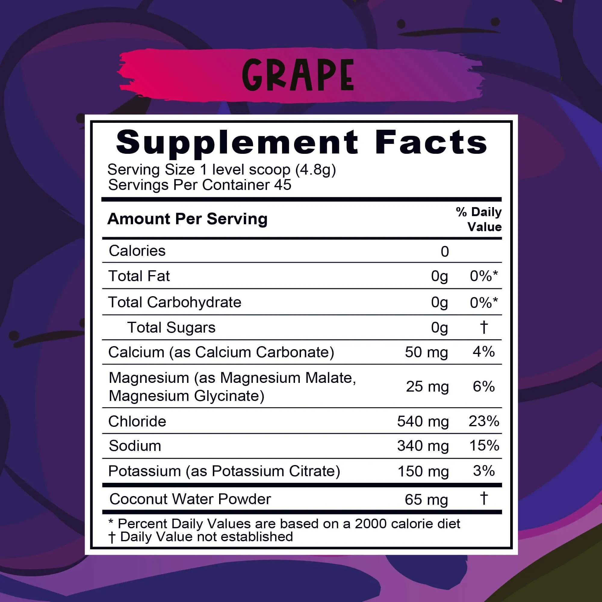Re-Lyte Kids Hydration - Grape - Tub - 45 Serves