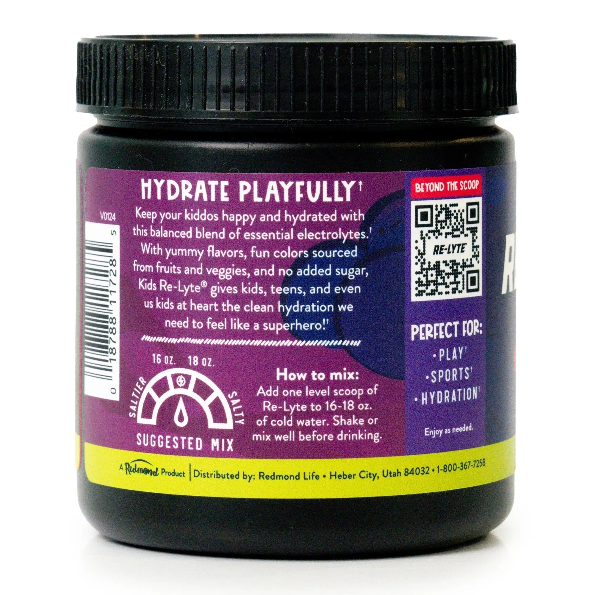 Re-Lyte Kids Hydration - Grape - Tub - 45 Serves
