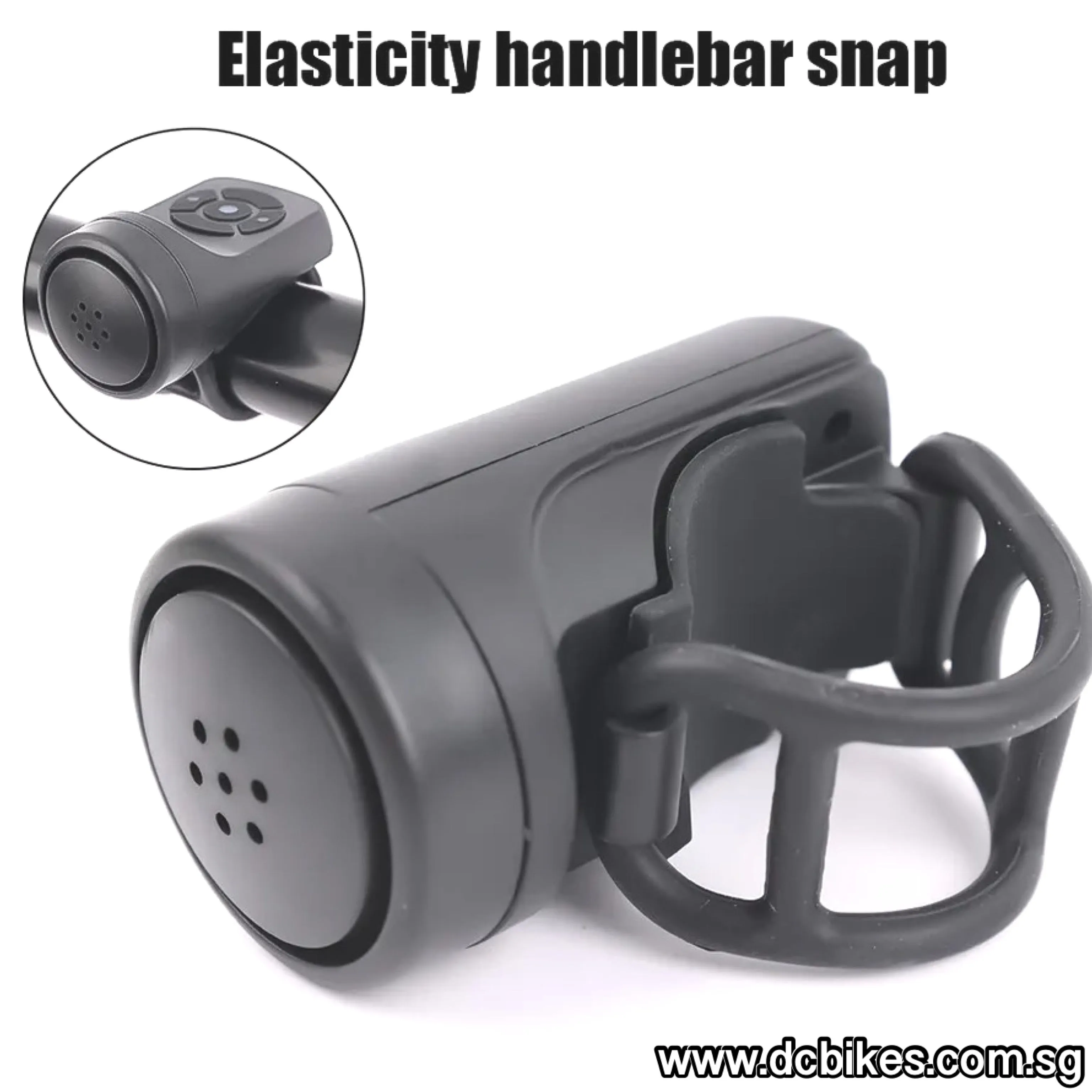 Rechargeable Electric Loud Horn   Anti-Theft Bicycle Handlebar Alarm Ring Bell