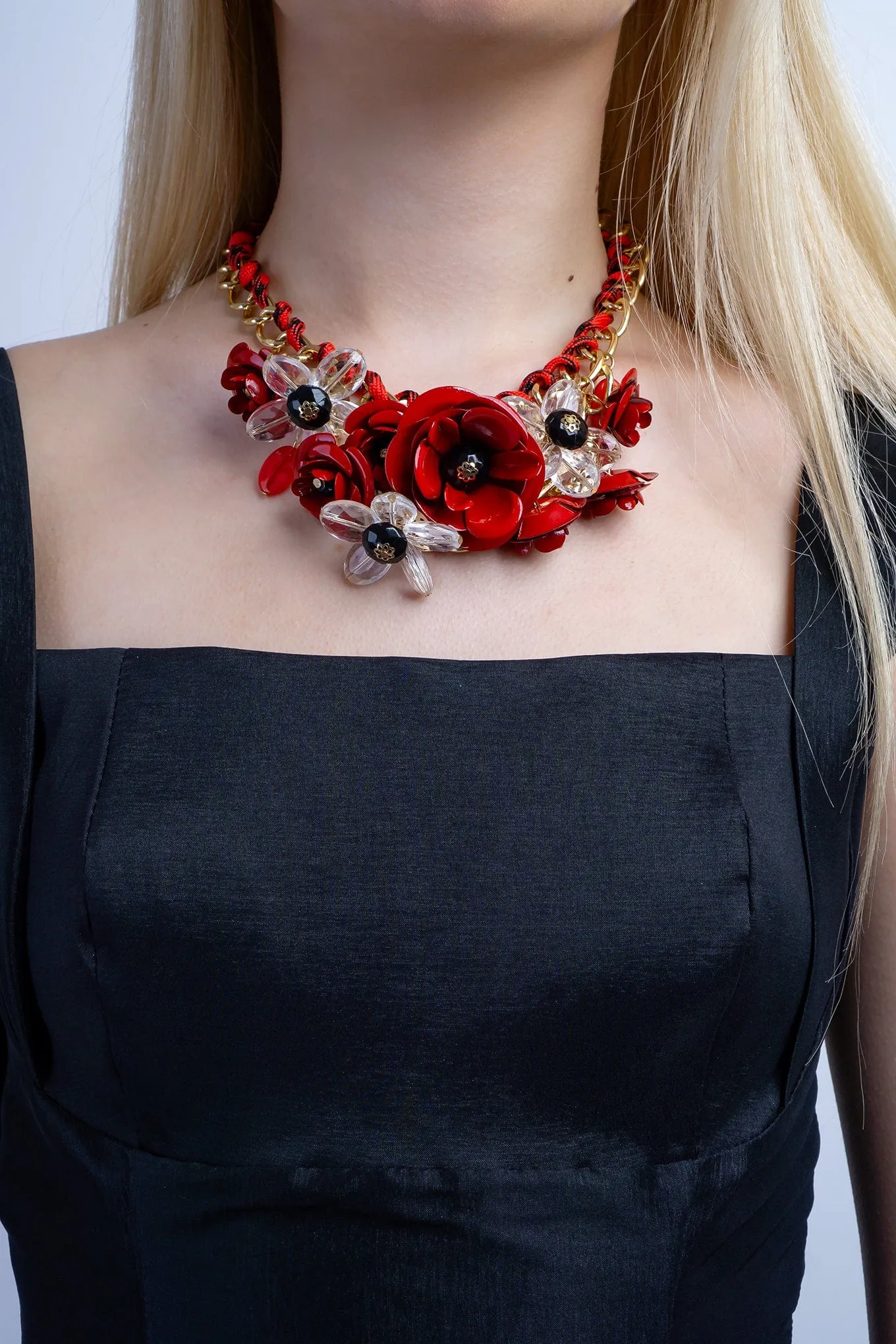 Red Rose Necklace