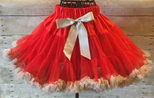 Red/Gray Pettiskirt, Ohio State