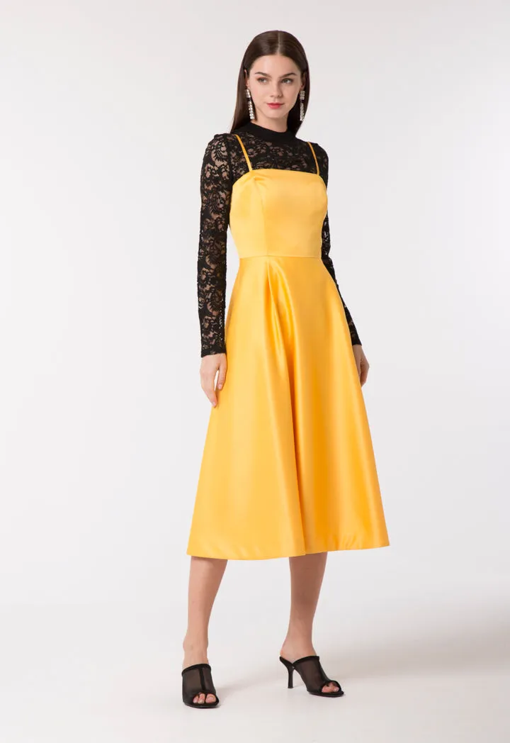 Removable Strap Casual Dress