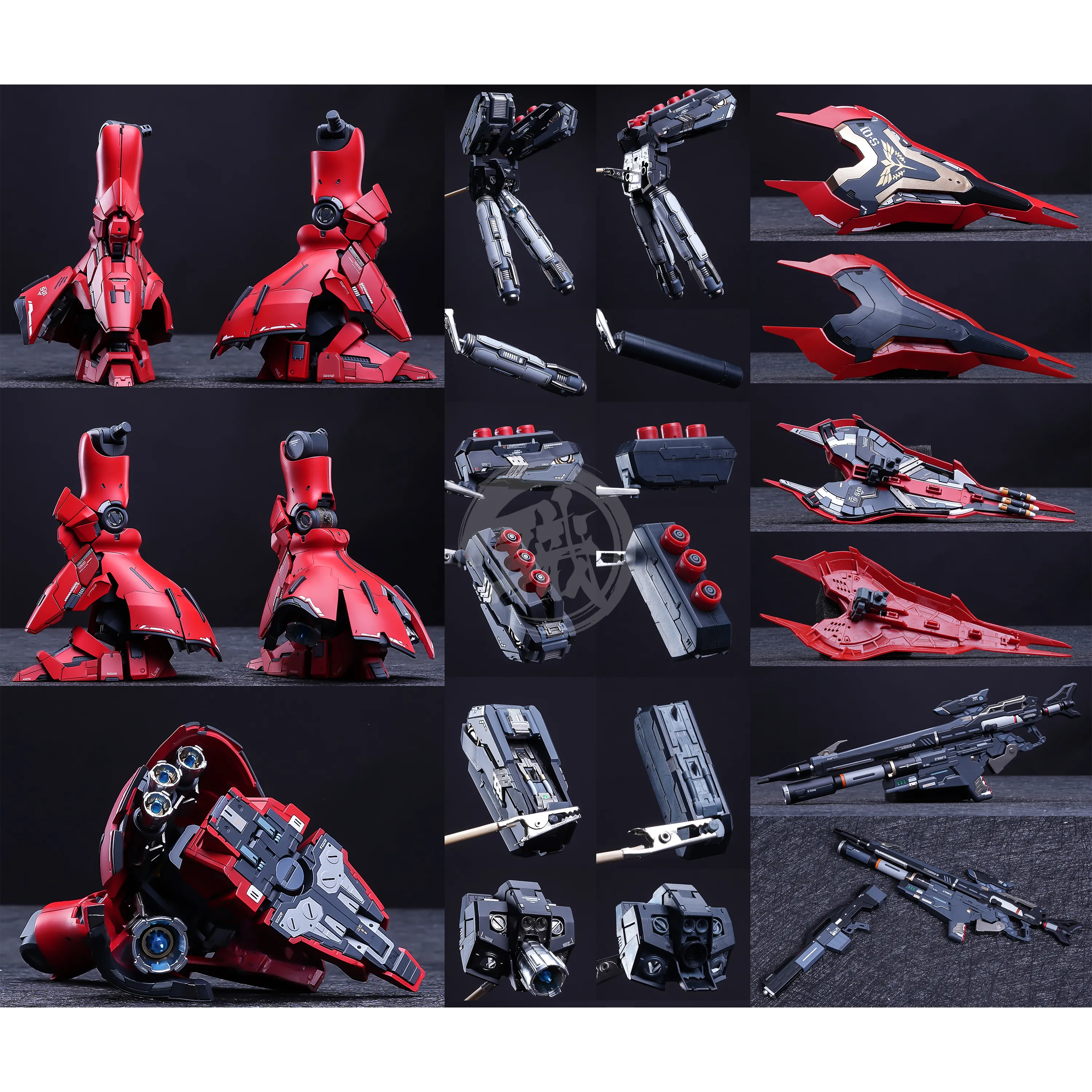 RG Sazabi Resin Conversion Kit