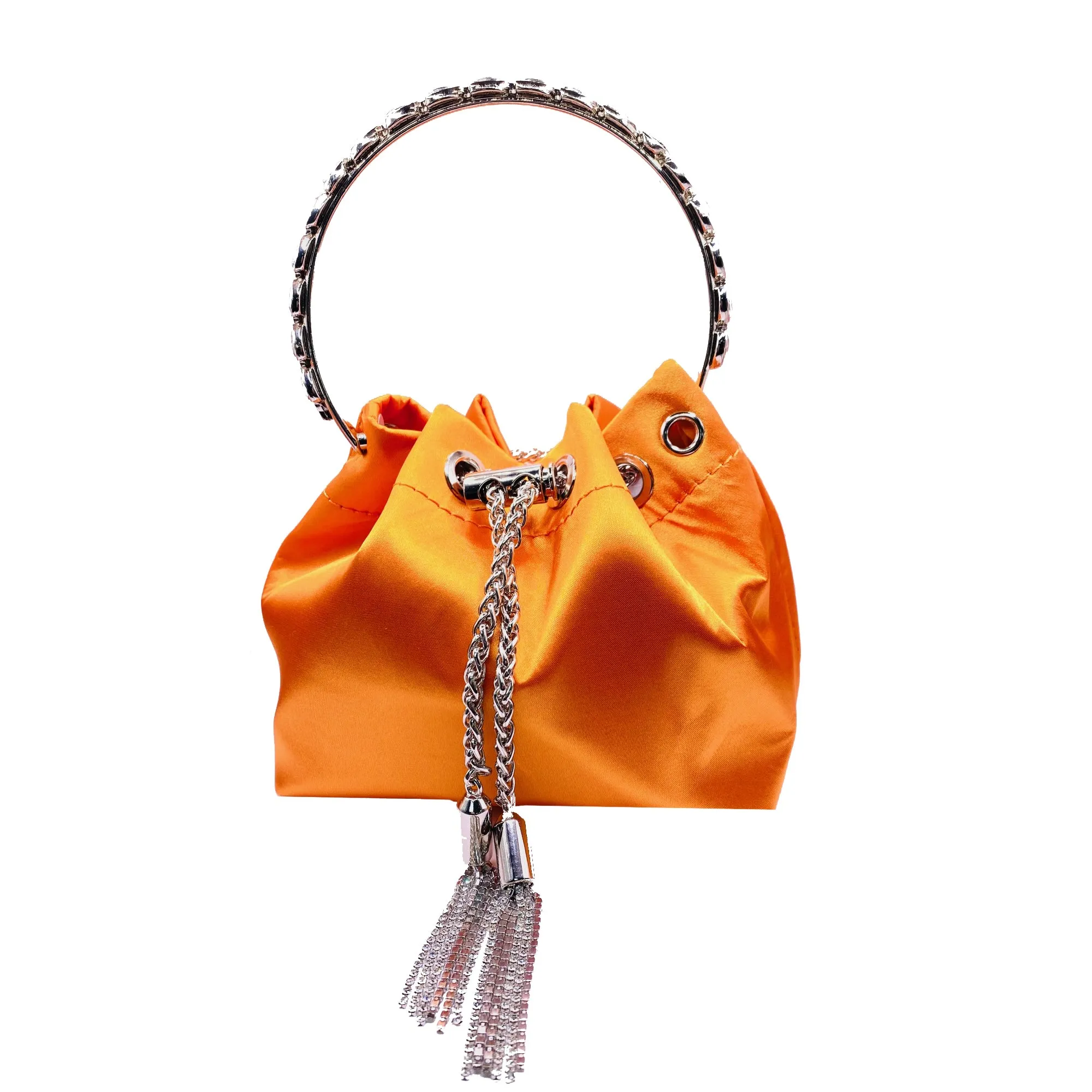 Rhinestone Bucket Bag For Women, Clutch Purse For Ladies Rhinestone Evening Party Shoulder Bag Sparkly Crystal Bucket Bag, Purse Wedding Purse Handbag Shoulder and Cross body Bag
