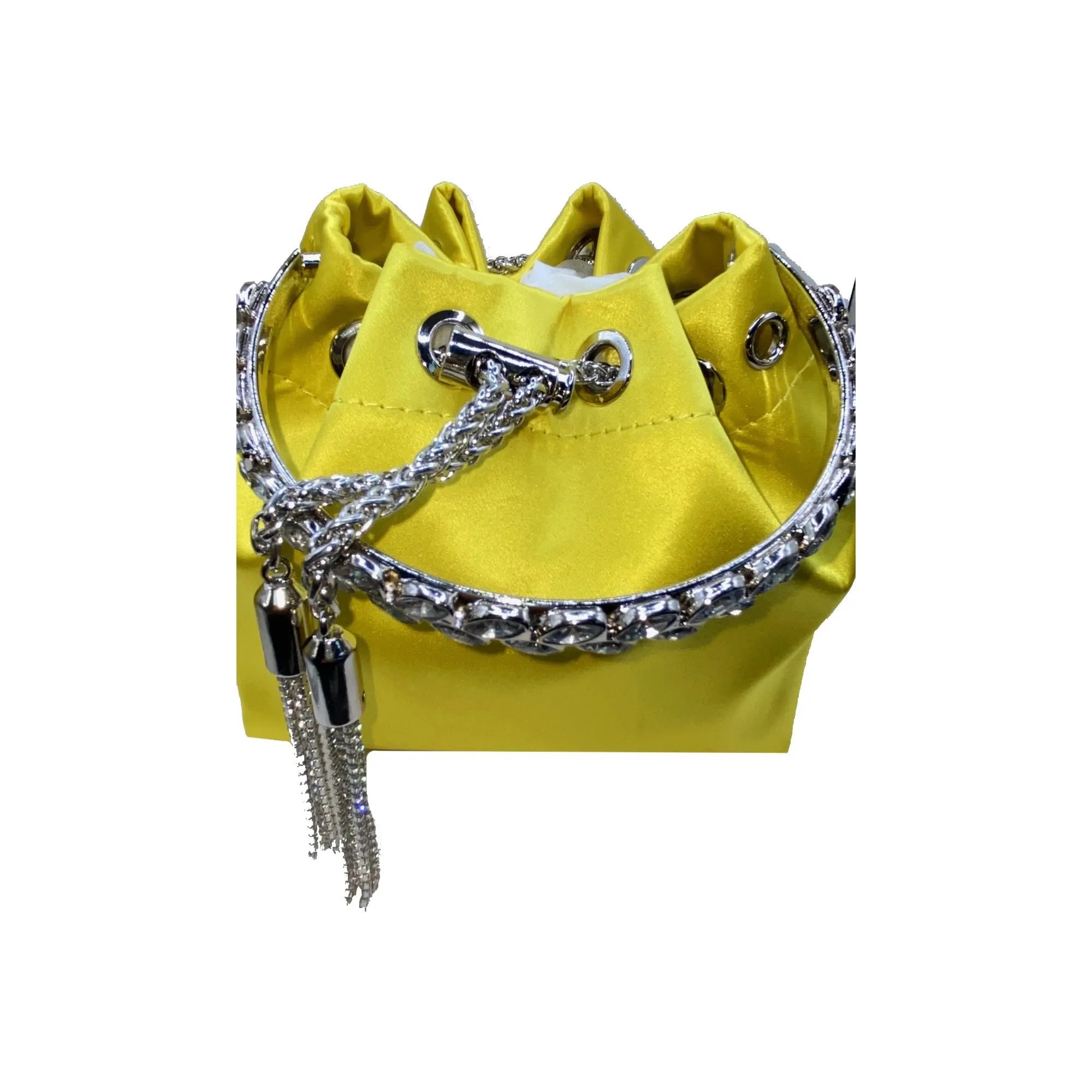 Rhinestone Bucket Bag For Women, Clutch Purse For Ladies Rhinestone Evening Party Shoulder Bag Sparkly Crystal Bucket Bag, Purse Wedding Purse Handbag Shoulder and Cross body Bag