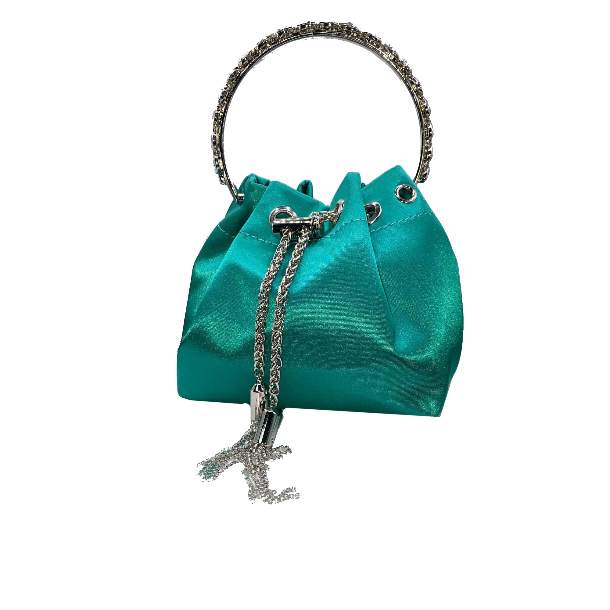 Rhinestone Bucket Bag For Women, Clutch Purse For Ladies Rhinestone Evening Party Shoulder Bag Sparkly Crystal Bucket Bag, Purse Wedding Purse Handbag Shoulder and Cross body Bag