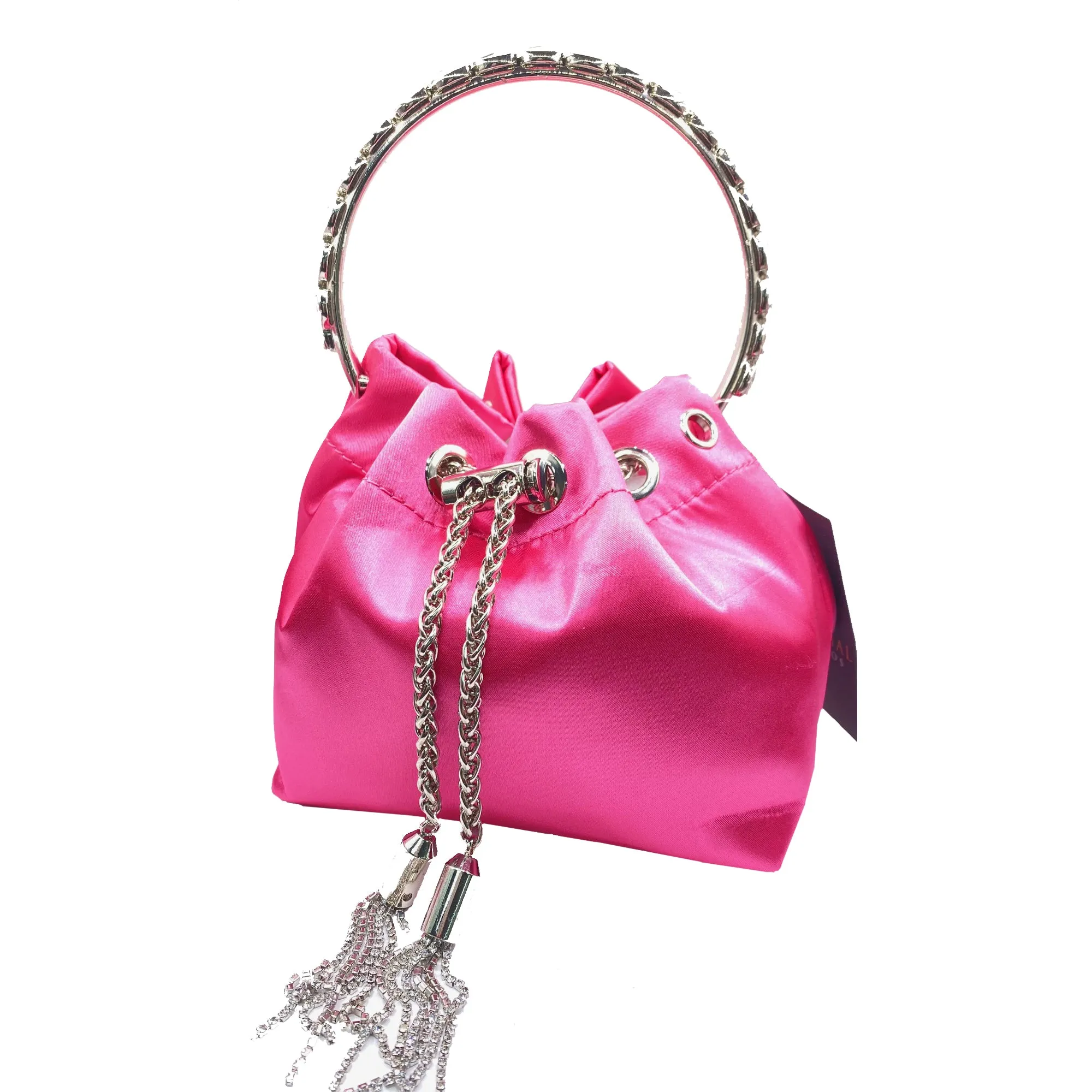 Rhinestone Bucket Bag For Women, Clutch Purse For Ladies Rhinestone Evening Party Shoulder Bag Sparkly Crystal Bucket Bag, Purse Wedding Purse Handbag Shoulder and Cross body Bag
